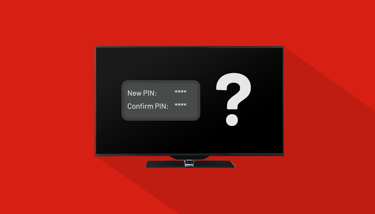 Why do I need to enter a PIN for my TV? 