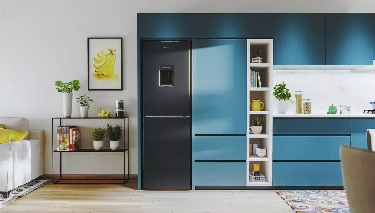 Blue fridge deals freezer argos