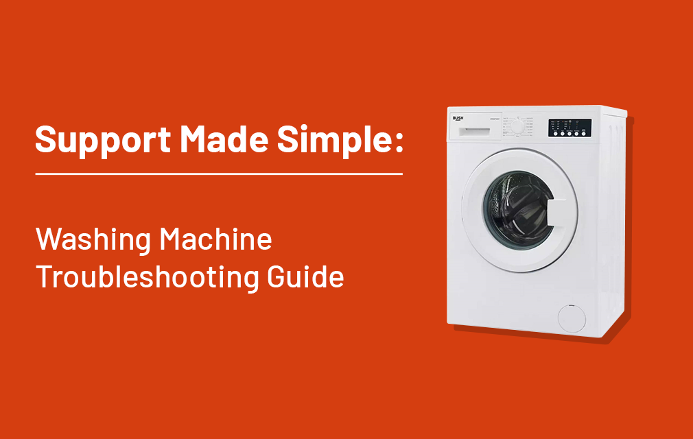 Support Made Simple: Washing Machine Troubleshooting Guide