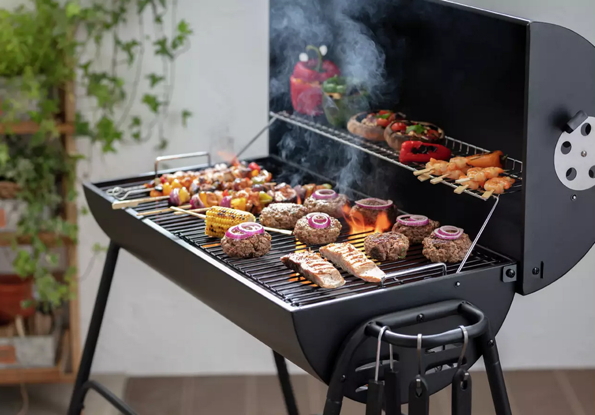 Argos hotsell drum bbq