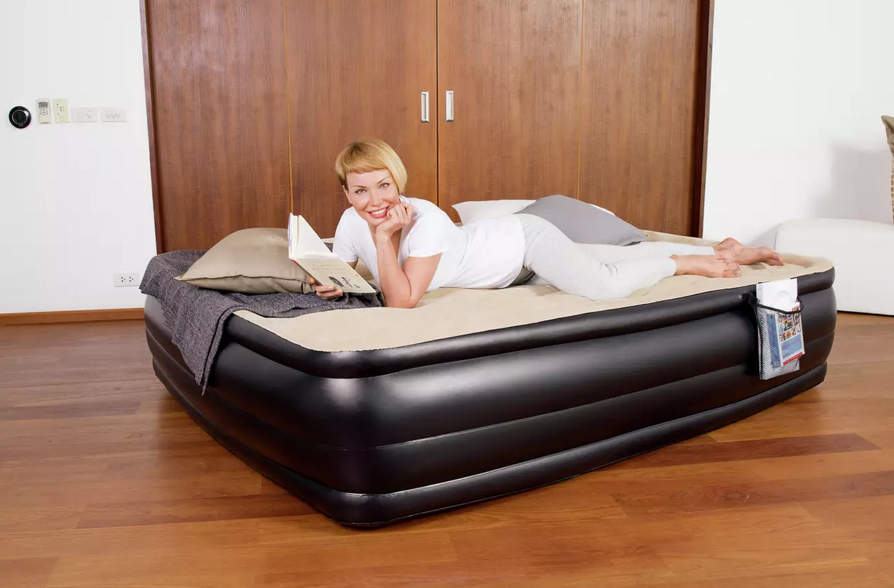 Argos air beds with hotsell electric pump